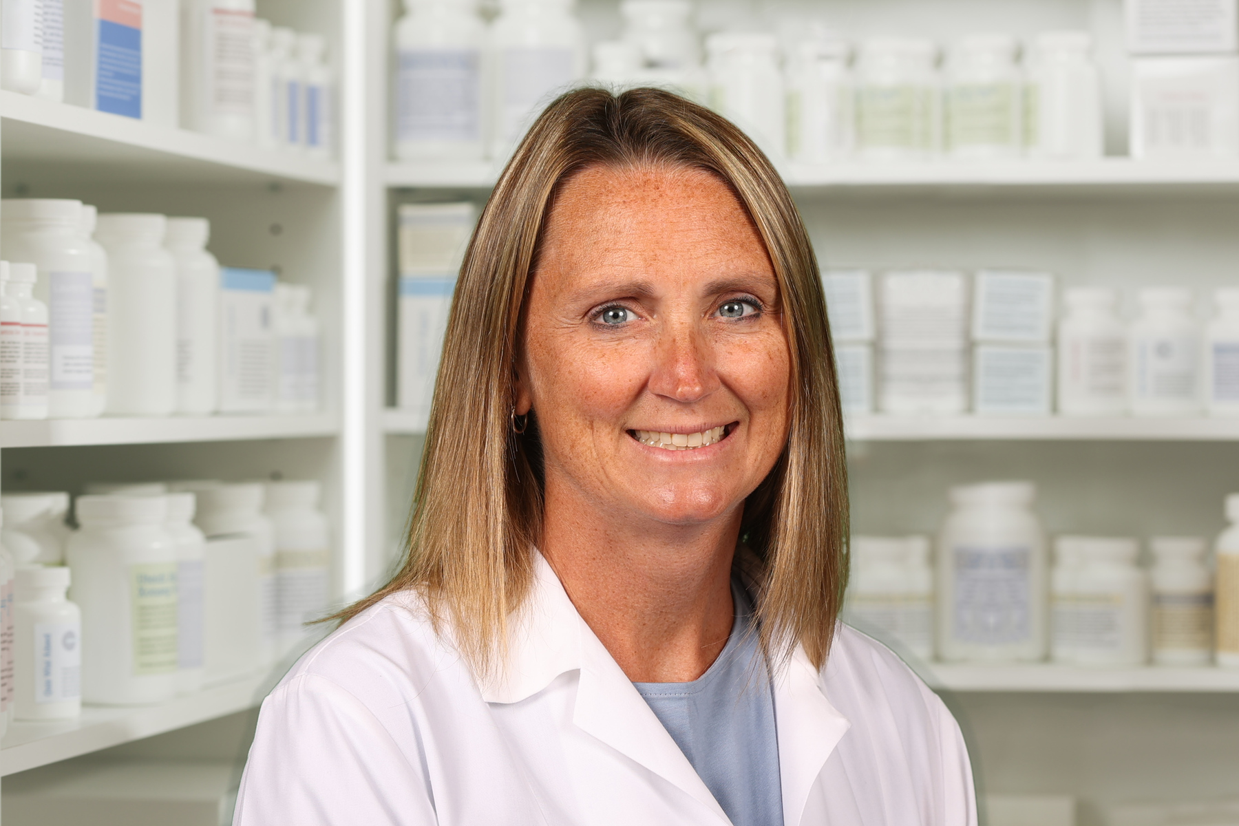 Sarah Breuer, licensed insurance producer and pharmacist in Tonganoxie, Kansas